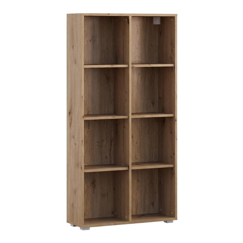 Βιβλιοθήκη-Ραφιέρα Smart 8P Artisan Χρωμα 74X25X146Εκ Fylliana 