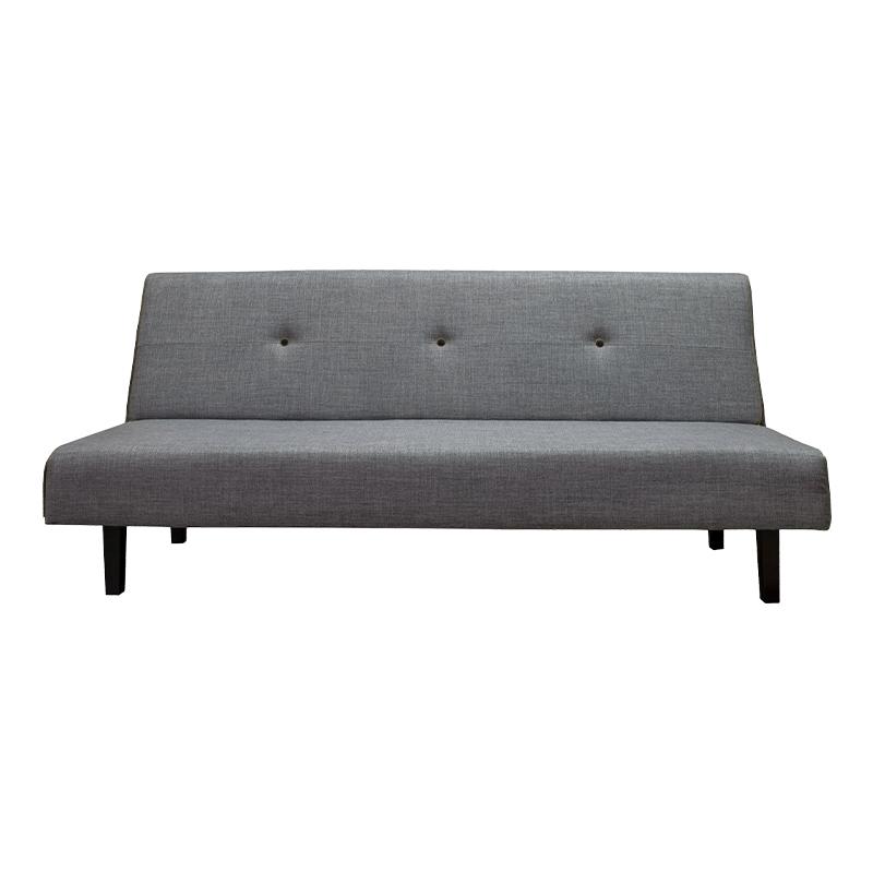 Καναπές Κρεβάτι Fylliana New Montpellier Γκρι Με Σκούρο Ύφασμα 170x78x85Εκ