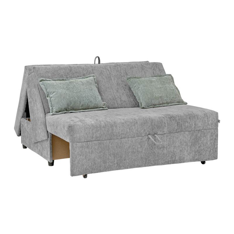 Διθέσιος Καναπές - Κρεβάτι Nest Γκρι Χρώμα 145X100X92Εκ Fylliana 