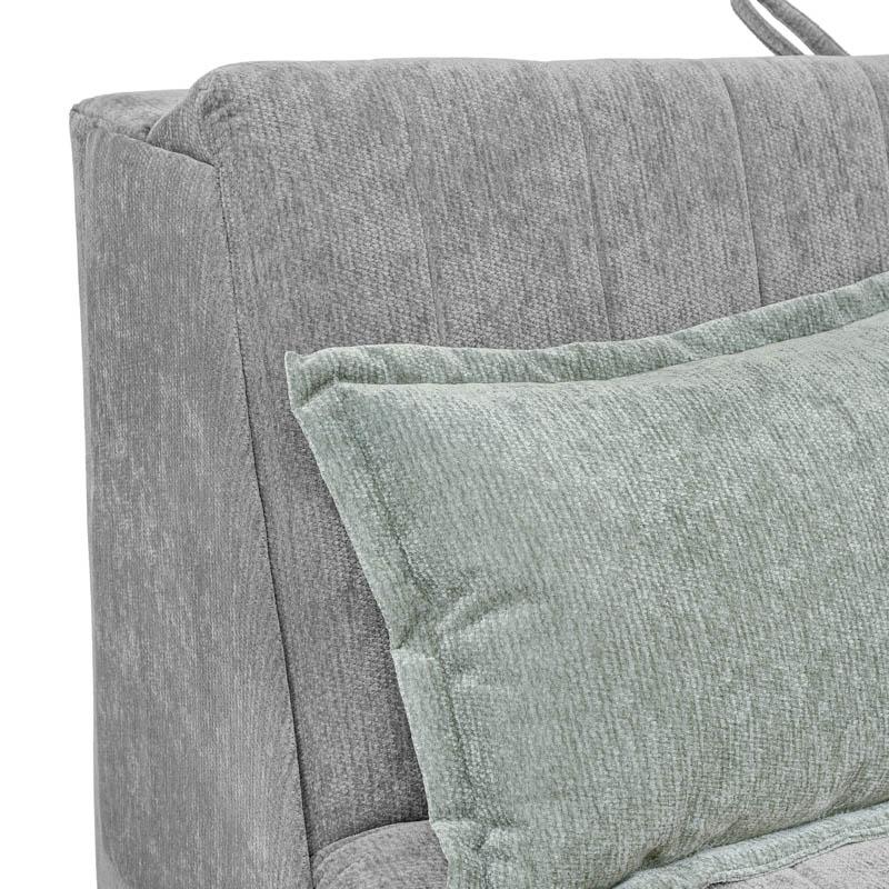 Διθέσιος Καναπές - Κρεβάτι Nest Γκρι Χρώμα 145X100X92Εκ Fylliana 