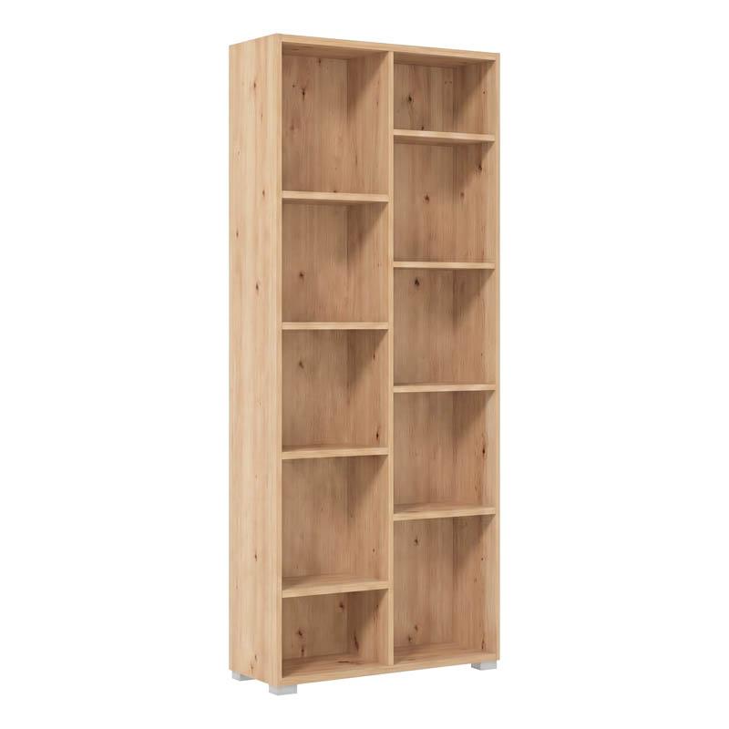 Βιβλιοθήκη Artisan Oak Χρώμα 70x33x177εκ Fylliana Modulus 5 