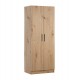 Ντουλάπα Prime 2Κ 18 Artisan Χρώμα 80X52X205Εκ. Fylliana
