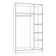 Ντουλάπα Prime 3Κ 18 Artisan Χρώμα 120X52X205Εκ. Fylliana