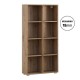 Βιβλιοθήκη-Ραφιέρα Smart 8P 18 Artisan Χρώμα 74x29x146Εκ Fylliana 