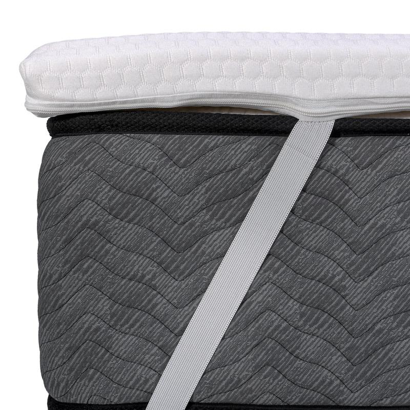 Ανώστρωμα 7 Zones Λευκό Χρώμα 160x200x6Εκ Fylliana 