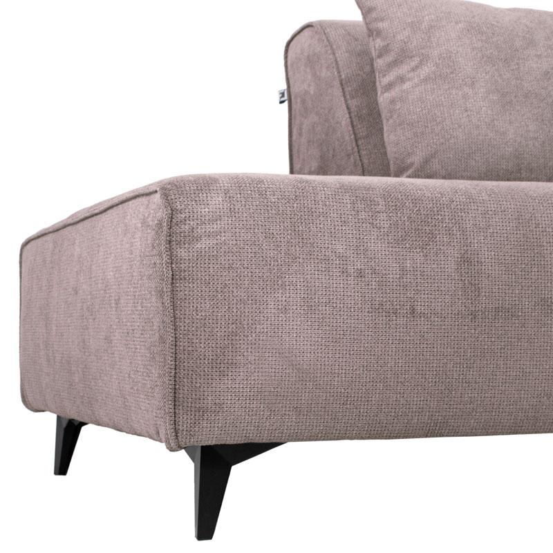 Καναπές Αριστερή Γωνία Καφέ Ύφασμα 272x197x80Εκ Legend Fylliana 