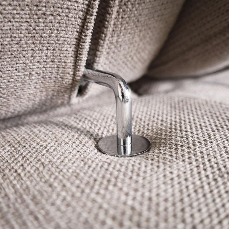 Καναπές Αριστερή Γωνία Alessia Μπεζ Ύφασμα 284X216X100Εκ Fylliana 