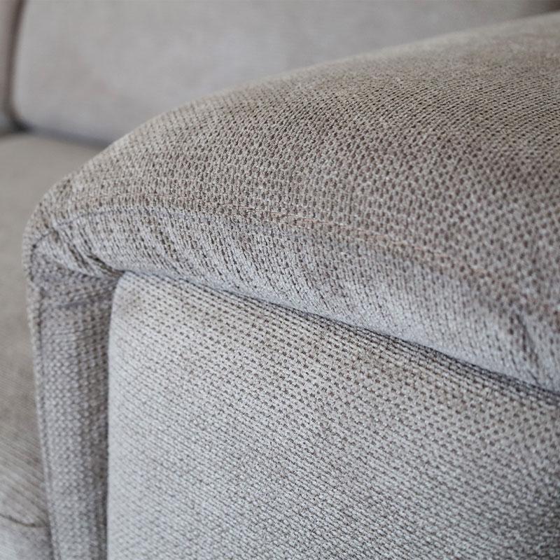 Καναπές Αριστερή Γωνία Alessia Μπεζ Ύφασμα 284X216X100Εκ Fylliana 