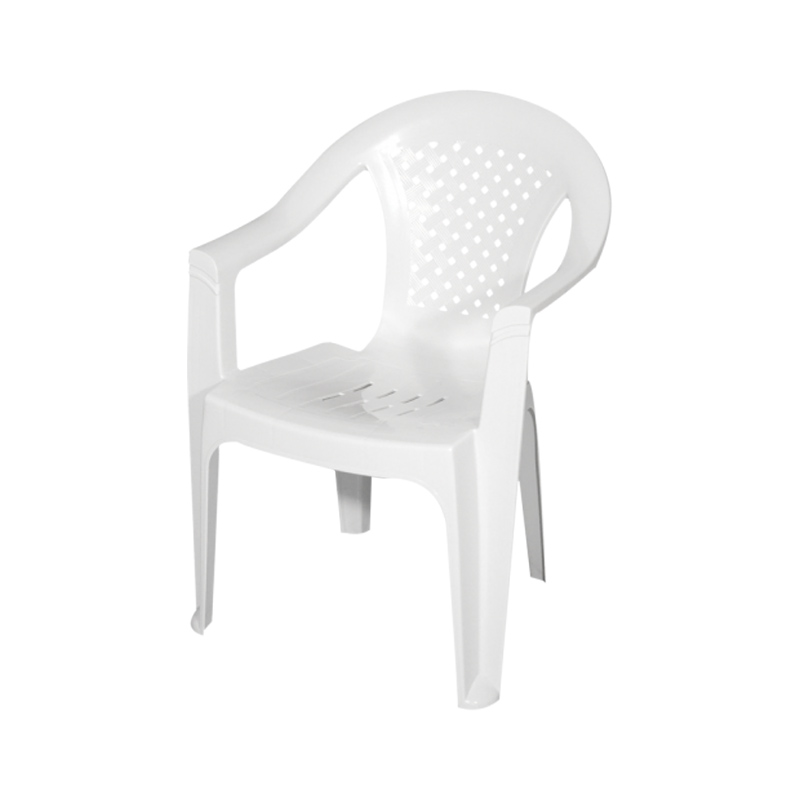 Καρέκλα Εξοχής Πλαστική Mistral Λευκή 80x59x60εκ Fylliana