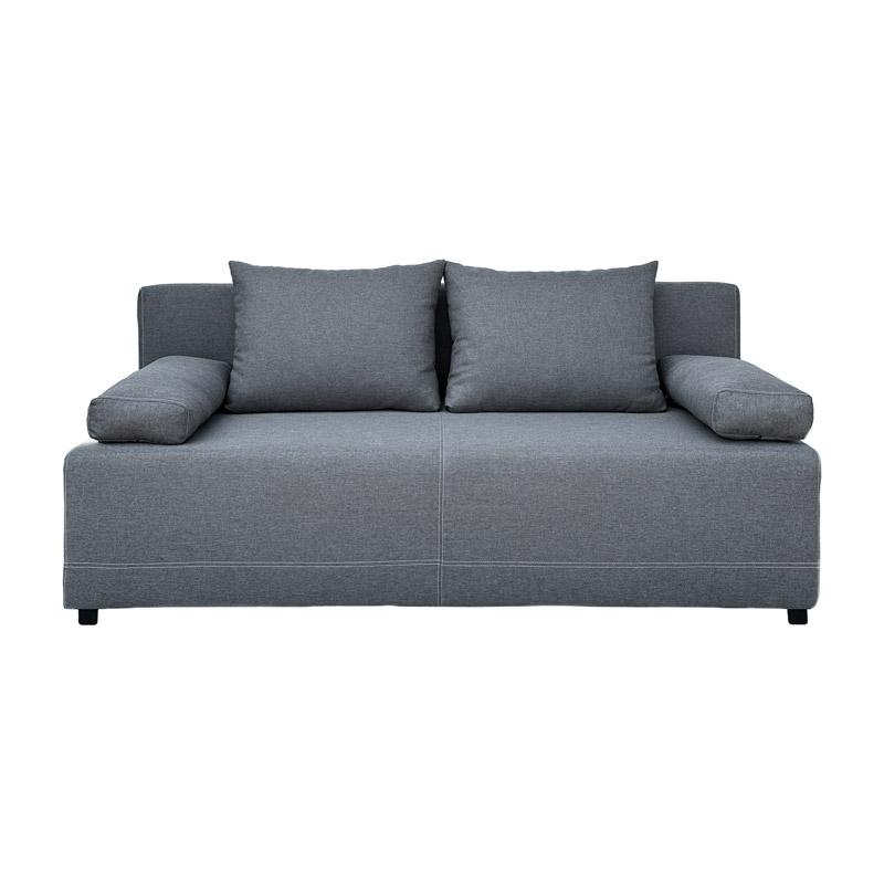 Καναπές/Κρεβάτι Nuvia Γκρι Ύφασμα 190X80X85Εκ Fylliana 