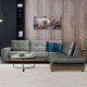 Καναπές Γωνιά Murcia Σκούρο Γκρι-Navy Blue Δεξιά Γωνιά 280 * 220