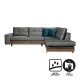 Καναπές Γωνιά Murcia Σκούρο Γκρι-Navy Blue Δεξιά Γωνιά 280 * 220
