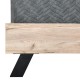 Διπλό Κρεβάτι Fylliana Oslo Ανθρακί Χρώμα 173X214X118 εκ (160X200) 