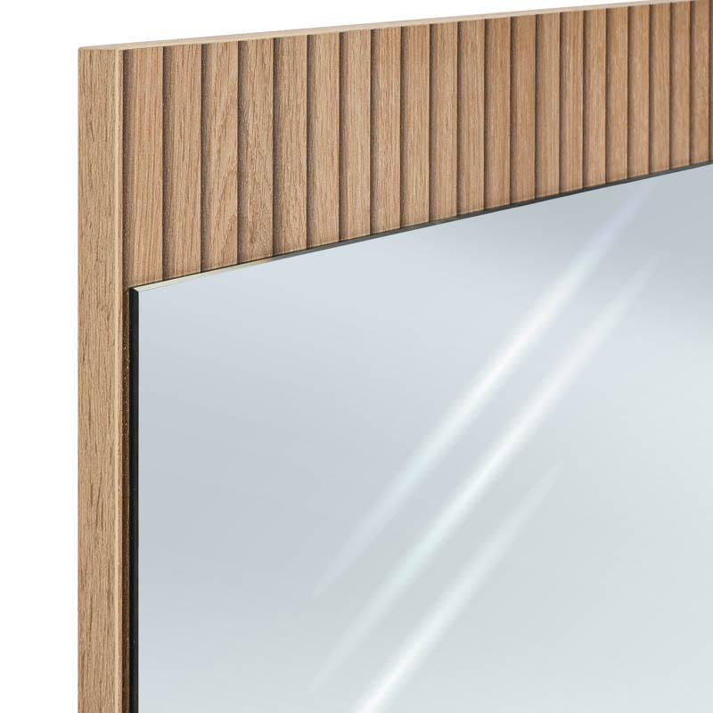 Καθρέπτης Τοίχου Ολόσωμος με Μπεζ Πλαστικό Πλαίσιο 120x47cm Fylliana Alicante