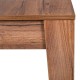 Τραπέζι Τραπεζαρίας Ξύλινο Miami Tobacco 160x90x77εκ.