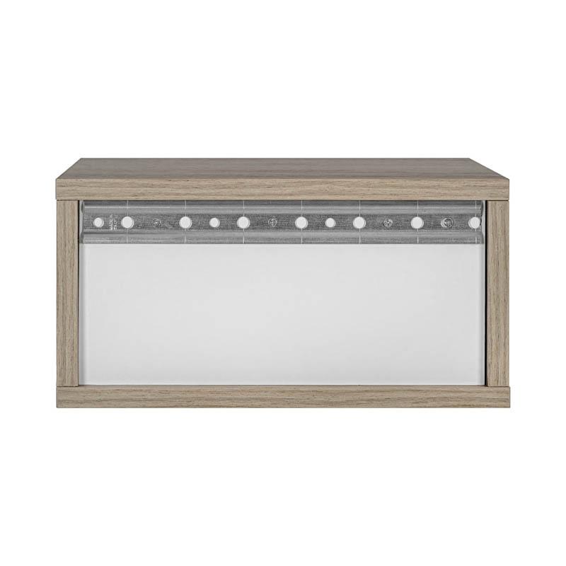 Επιτοίχιο Κομοδίνο Arbor Grey Oak Χρώμα 39X34X18Εκ Fylliana 