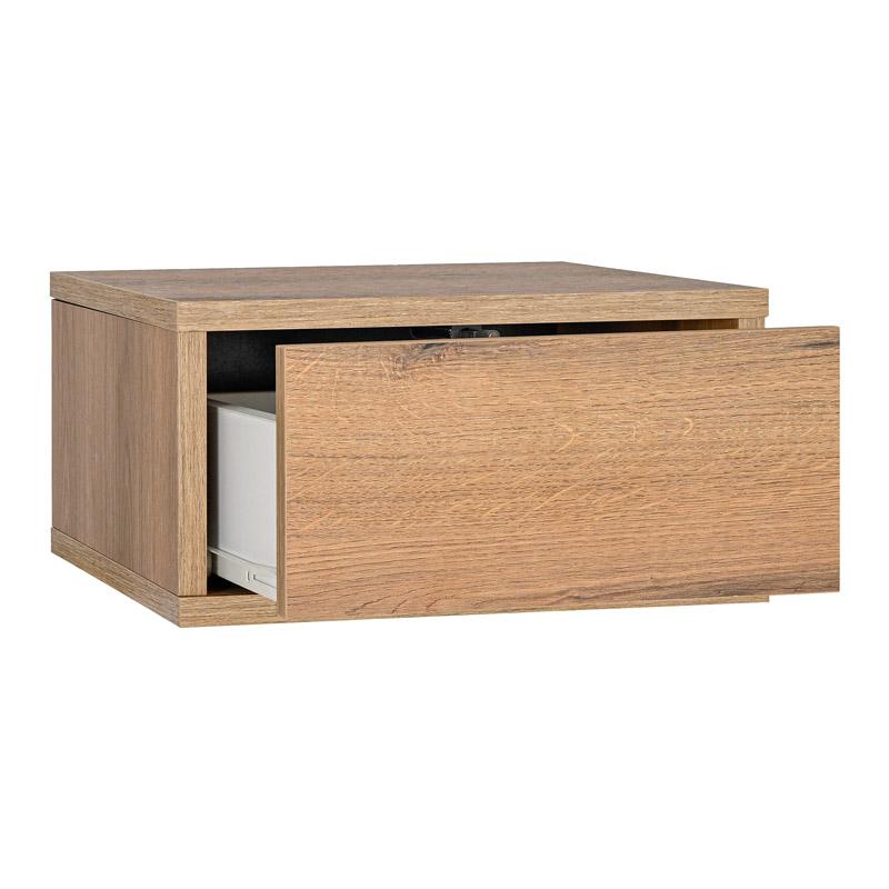 Κομοδίνο Επιτοίχιο Arbor Artisan Χρώμα 39X34X18Εκ Fylliana