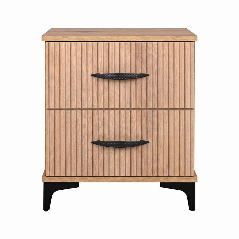 Κομοδίνο Natural Canella Oak Χρώμα 50x34x59εκ Fylliana Alicante 