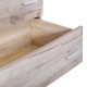 Συρταριέρα New Imperium 4F Grey Oak Χρώμα 90x44x106Εκ Fylliana
