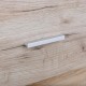 Συρταριέρα New Imperium 4F Grey Oak Χρώμα 90x44x106Εκ Fylliana