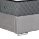 Διπλο Κρεβατι Horizon Γκρι Χρωμα 175X214X115Εκ (160X200) Fylliana 