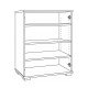 Παπουτσοθήκη Shoeroom Artisan Χρώμα 69x34x85Εκ Fylliana 