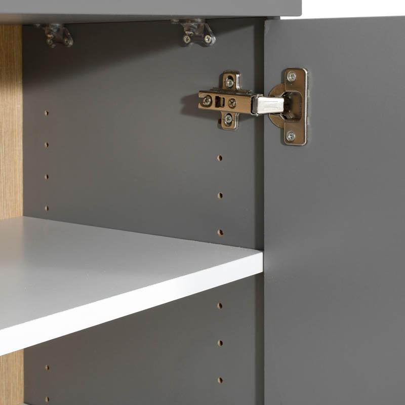 Παπουτσοθήκη Γκρι Χρώμα 69X34X85Εκ Fylliana Shoeroom