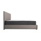 Διπλό Κρεβάτι Fylliana Udine Μπεζ Χρώμα 167x214x115Εκ (160x200) Fylliana