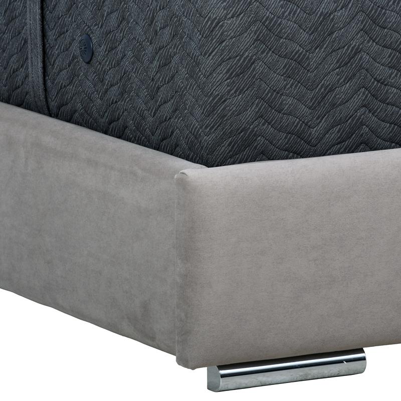 Διπλό Κρεβάτι Fylliana Udine Μπεζ Χρώμα 167x214x115Εκ (160x200) Fylliana