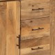 Κομότα Συρταριέρα Fylliana Bhopal Mango Wood Χρώμα 120x40x90Εκ