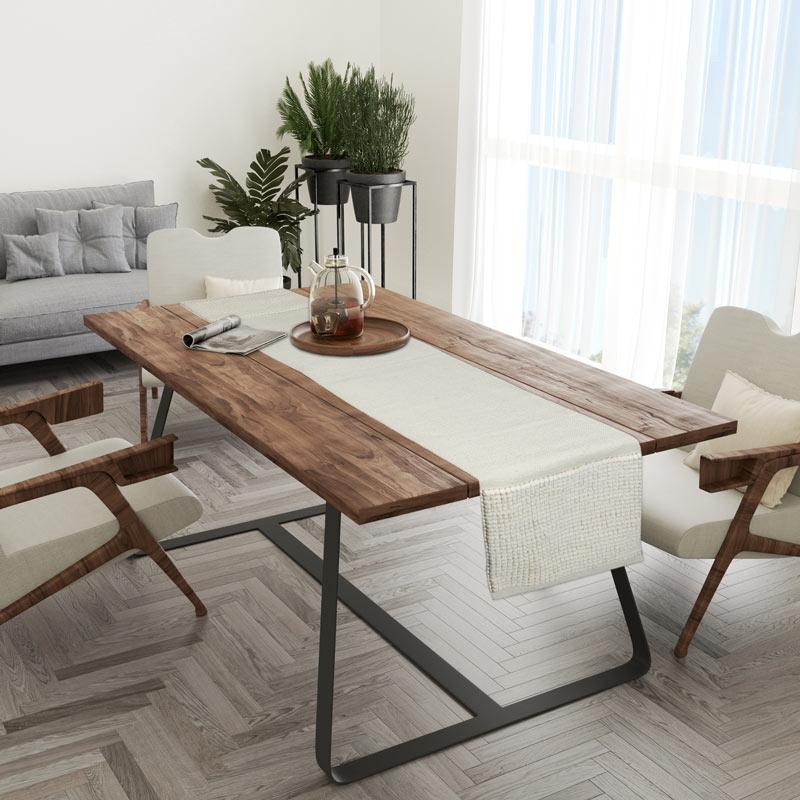 Τραβέρσα Διακοσμητική Fl822 Ivory Χρώμα 40X150Εκ Fylliana 
