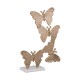 Επιτραπέζια Διακοσμητική Φιγούρα Butterflies Αντικέ Χρυσό Χρώμα 28X9X38 εκ. Fylliana