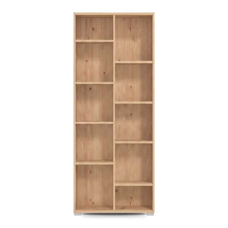 Βιβλιοθήκη Artisan Oak Χρώμα 70x33x177εκ Fylliana Modulus 5 