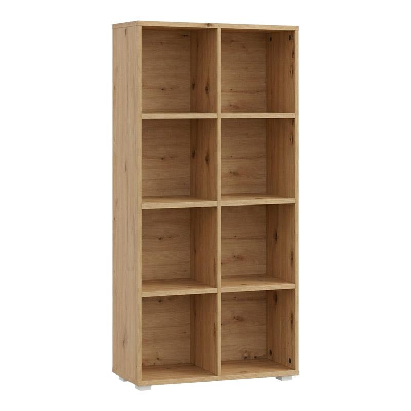 Βιβλιοθήκη-Ραφιέρα Smart 8P Artisan Χρωμα 74X25X146Εκ Fylliana 