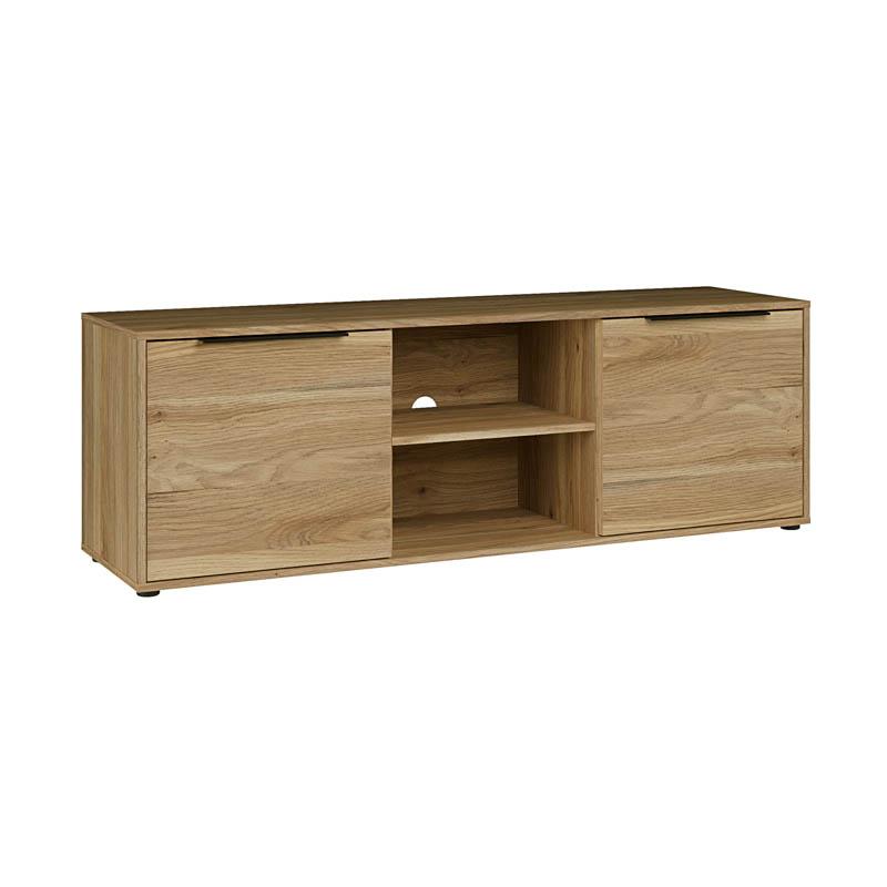 Έπιπλο Τηλεόρασης Aria Mauvella Oak Χρώμα 153X42X50Εκ Fylliana