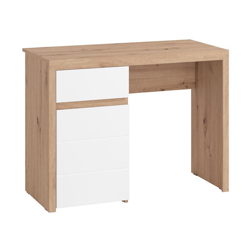 Γραφείο Diofant Ξύλινο Λευκό 98x45x74εκ. Fylliana