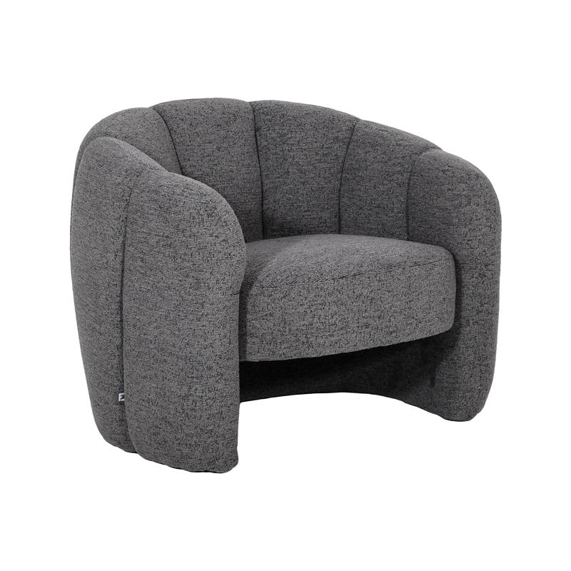 Πολυθρόνα Fl6428 Ανθρακί Χρώμα Υφάσματος 94X76X74Εκ Fylliana 