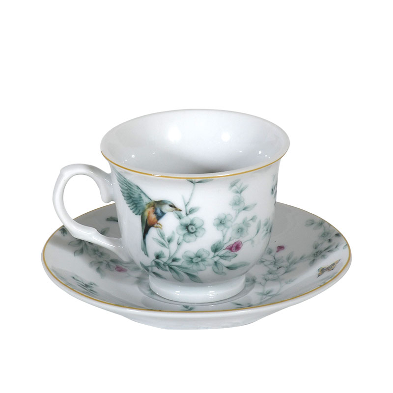 Σετ 6 Φλυτζάνια Καφέ Βεραμάν "Πουλί" 90cc 17-015