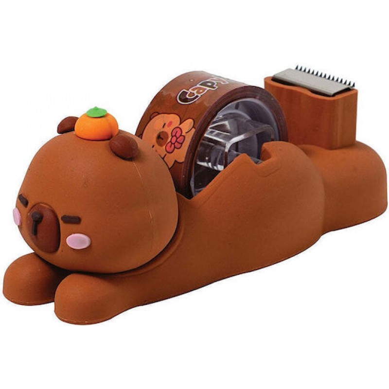 Βάση Κολλητικής Ταινίας Happy Life Capybara 1.8εκ X 10m Gim 
