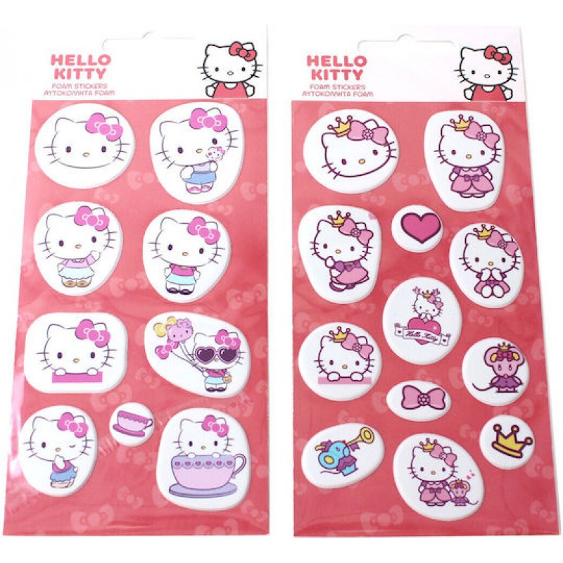 Αυτοκόλλητα Gim Foam Hello Kitty 776-78738
