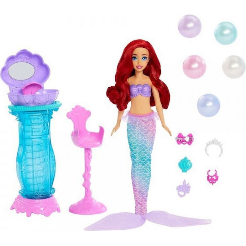 Κούκλα Disney Princess Ariel Vanity Pop Mermaid Κοχύλι για 3+ Ετών JBF86