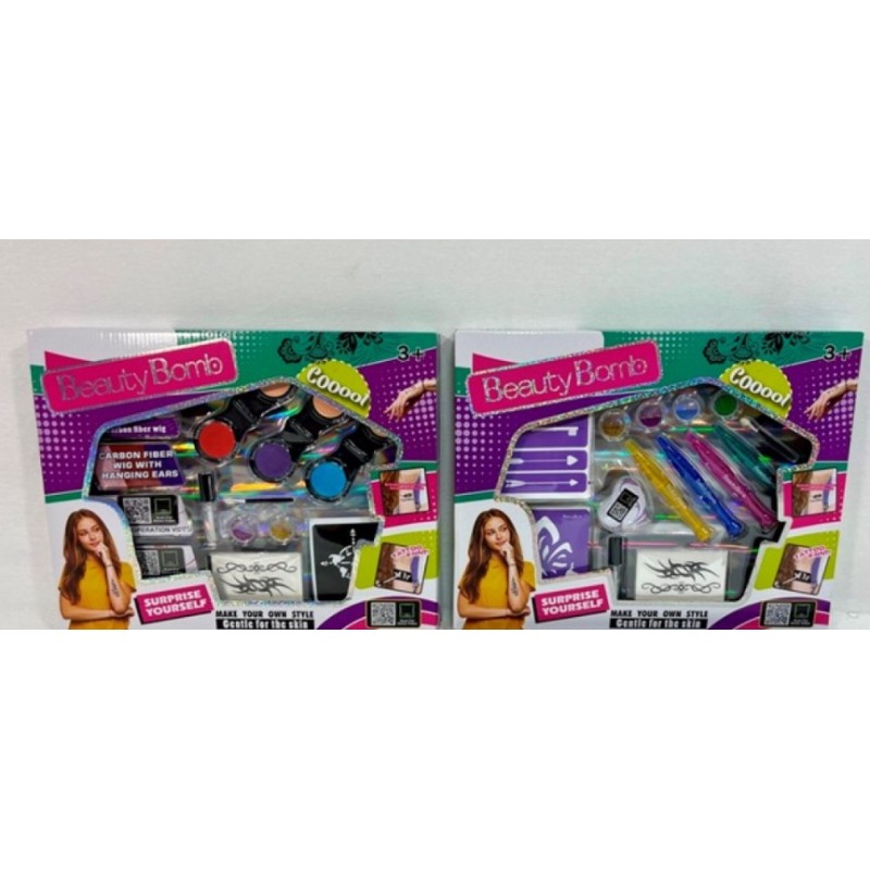 Σετ Τατουάζ Σε 2 Σχέδια Kider Toys