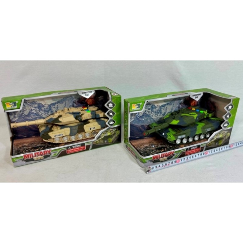 Τανκ Φρίξιον Με Ήχους & Φώτα Σε 2 Χρώματα Kider Toys
