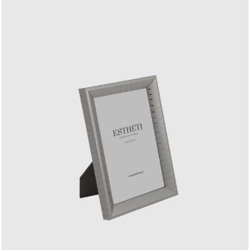 Κορνίζα (10x15) Πλαστική Ασημί Estheti