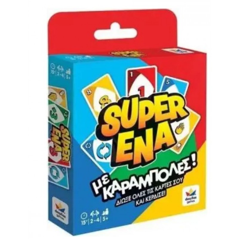 Επιτραπέζιο Παιχνίδι Super Ένα Με Καραμπόλες 5+ Ετών 2-4 Παίκτες Δεσύλλας 