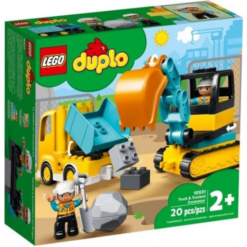 Φορτηγό & Ερπυστριοφόρος Εκσκαφέας Duplo 10931 LEGO