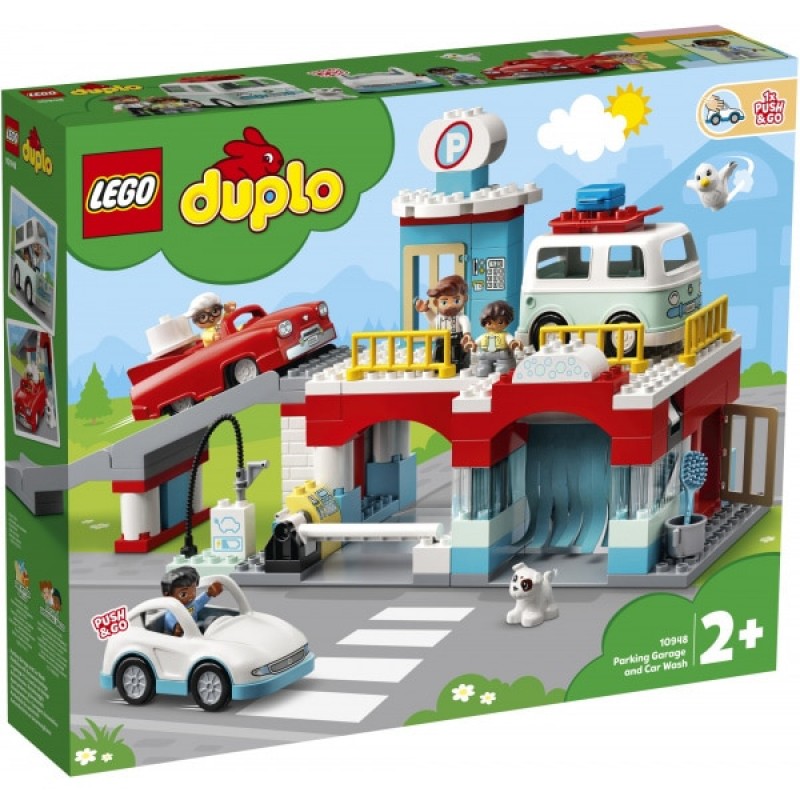 Duplo Γκαράζ Στάθμευσης Και Πλυντήριο Αυτοκινήτων 10948 Lego