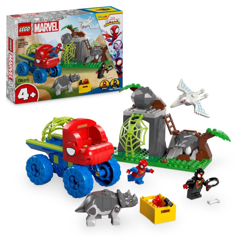  Διάσωση Με Dino Crawler Από Την Ομάδα Σπάιντι 11199 LEGO® 