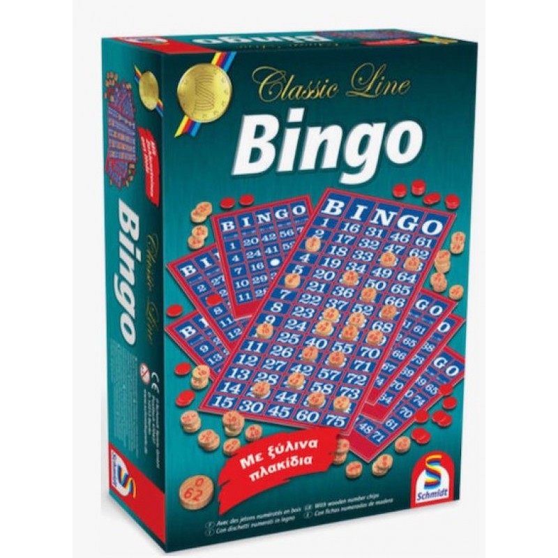 Επιτραπέζιο Παιχνίδι Bingo Για 2 Παίκτες 7+ Ετών (EN) Schmidt Spiele