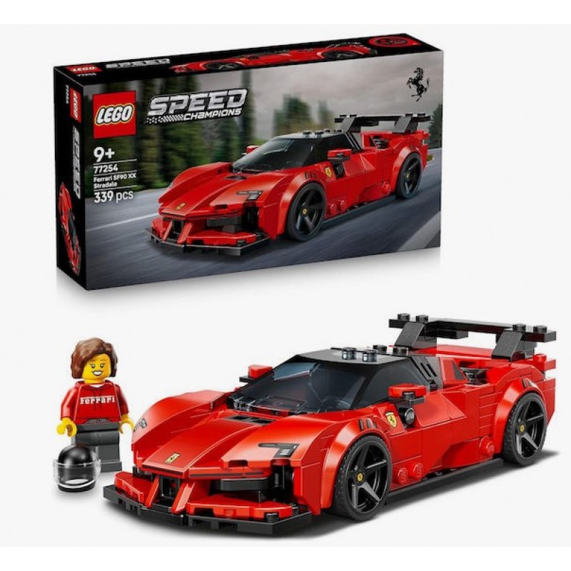 Speed Champions Ferrari SF90 XX Stradale Sports Car για 9+ Ετών 339τμχ Lego